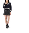 SPORTY & RICH Yankees Serif Cable Knit 125405620 [P]