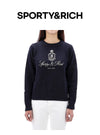 SPORTY & RICH コットンニット WS065606205BL106 XSサイズ 142965060 [P]