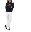 SPORTY & RICH コットンニット WS065606205BL106 XSサイズ 142965060 [P]