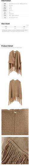 MAXMARA Fransencape Kamel 2624746032 003 160855708 [P]