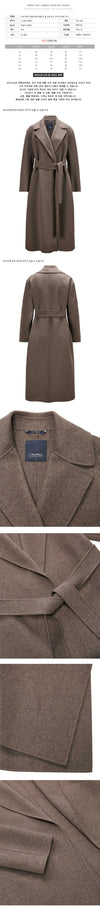 MAXMARA Wollmantel mit Gürtel Mud 2619011041 072 159257484 [P]