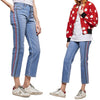 MSGM 2641MDP53L 273 82 サイドラインデニムパンツ 160617672 [P]