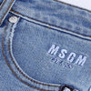 MSGM 2641MDP53L 273 82 サイドラインデニムパンツ 160617672 [P]