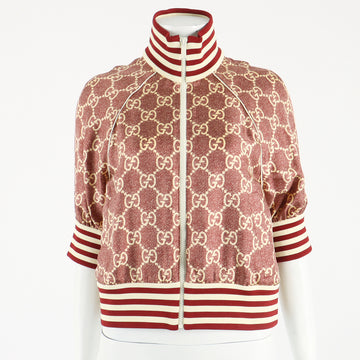 Gucci Silk Zip Jacket 127462