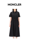 Moncler Patch Logo Half Zip Dress 160159665 [P]