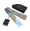 Gucci Floral Print Silk Ribbon Scarf 159331189 [P]