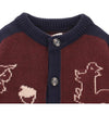 BOBO CHOSES 26FW Forest Scene Cardigan B226AC134 641 162553525 [P]