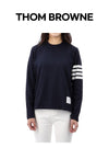 THOM BROWNE Langarmshirt aus Baumwolle mit diagonalen Streifen FJS103G 07862 415 163204858 [P]