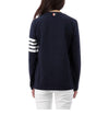 THOM BROWNE Langarmshirt aus Baumwolle mit diagonalen Streifen FJS103G 07862 415 163204858 [P]
