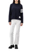 THOM BROWNE Langarmshirt aus Baumwolle mit diagonalen Streifen FJS103G 07862 415 163204858 [P]