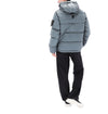 STONE ISLAND Hooded Daunenjacke aus Nylon mit Wappen-Patch 4100019 S0019 V0049 159755447 [P]