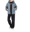 STONE ISLAND Hooded Daunenjacke aus Nylon mit Wappen-Patch 4100019 S0019 V0049 159755447 [P]