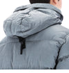 STONE ISLAND Hooded Daunenjacke aus Nylon mit Wappen-Patch 4100019 S0019 V0049 159755447 [P]