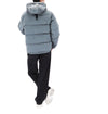 STONE ISLAND Hooded Daunenjacke aus Nylon mit Wappen-Patch 4100019 S0019 V0049 159755447 [P]