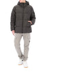 STONE ISLAND Kringled Kapuze Daunenjacke mit Wappenpatch 4100037 S0A23 V0062 159753935 [P]