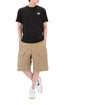 MONCLER T-shirt mit Tricolor-Logo-Patch Kurzarm 8C00074 89B8Q 999 157341672 [P]