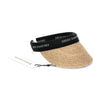 HELEN KAMINSKI 26SS Bianka8 Visier Sonnenhut HAT52204 NATURALBLACKLOGO 157390601 [P]