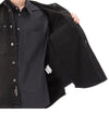 WOOYOUNGMI Denim-Shirt mit gewaschenem Finish und Rücken-Logo 157343333 [P]