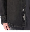 WOOYOUNGMI Denim-Shirt mit gewaschenem Finish und Rücken-Logo 157343333 [P]