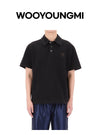 Wooyoungmi Back Logo Polo Short Sleeve T-Shirt 157692533 [P]
