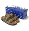 Birkenstock Arizona BS Leather Slippers 1027039 FADED KHAKI 155271907 [P]