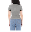 Courreges Houndstooth Short Sleeve T-Shirt 126JTS017JS0223 157297267 [P]
