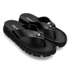 Prada Triangle Logo Rubber Slide Sandals 158482739 [P]