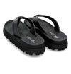 Prada Triangle Logo Rubber Slide Sandals 158482739 [P]