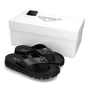 Prada Triangle Logo Rubber Slide Sandals 158482739 [P]