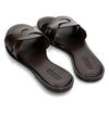 Dragon Diffusion Big Ring Leather Sandals 5001 DKBROWN 158125279 [P]