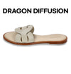 DRAGON DIFFUSION ビッグリングレザーサンダル 5001 パール 158125880 [P]
