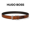 HUGO BOSS 26SS Logo Schnalle Leder Gürtel 50482241 214 159114003 [P]