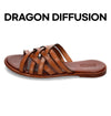 Dragon Diffusion 26SS 3 Cross Sandals 5111 TANBLACK 158125906 [P]