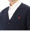 Polo Ralph Lauren 26SS Pony Logo Cable Knit Cardigan 152104127 [P]
