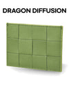 Dragon Diffusion Woven Leather Card Holder 8017 158126085 [P]