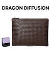 DRAGON DIFFUSION Kleinformat Clutch 8058 DKBROWN 155989133 [P]