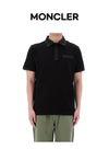 MONCLER Polo T-Shirt mit Logo-Patch 8A00014 89A16 999 155704423 [P]