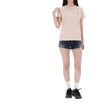 MONCLER Logo-Patch T-Shirt in Pink für Erwachsene, Größe 12A und 14A 157600349 [P]