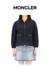 Moncler Cotton Zip-Up Cardigan with Logo Patch 8G00026 89BDU 742 157297129 [P]