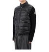 MONCLER 26SS 2XLラックチャンス ロゴ パッチ パディング ミックス ジャケット 9B00018 M1131 999 152102659 [P]