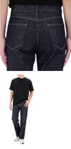 AURALEE Harte Twist Denim 5-Pocket Hose A00P01DM INDIGO 158331289 [P]