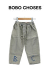 BOBO CHOSES 26SS Quadrat Logo Denim Hose B126AC098 461 155707681 [P]