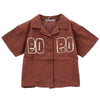 Bobo Choses Woven Logo Short Sleeve Shirt 155707305 [P]