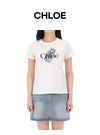 CHLOE ロゴ半袖Tシャツ 成人サイズ C20855 117-AK 157297230 [P]