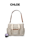 Chloe Embroidered Logo Shoulder Bag 158406674 [P]