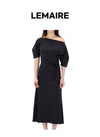 LEMAIRE Off-Shoulder Dress 155450351 [P]
