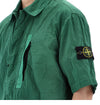 Stone Island 2026 SS Patch Nylon Metal Short Sleeve Zip-Up Shirt Jacket 1200028 S0019 V005H 154862213 [P]