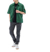 Stone Island 2026 SS Patch Nylon Metal Short Sleeve Zip-Up Shirt Jacket 1200028 S0019 V005H 154862213 [P]