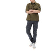 Stone Island Short Sleeve Shirt with Patch Buttons 1200031 S00WN V015G 154863884 [P]