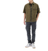 Stone Island Short Sleeve Shirt with Patch Buttons 1200031 S00WN V015G 154863884 [P]